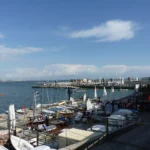 The marina at Cascais near Lisbon on the Atlantic coast of Portugal